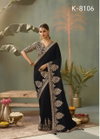 Kasva Silk By Kira Bamber Silk Embroidery Work Saree Wholesale Price In Surat